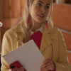 Lizzie Virgin River S06 Yellow Leather Jacket