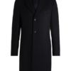 Wallace Webb Black Doves Black Coat