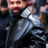 Warriors Game Drake Leather Jacket