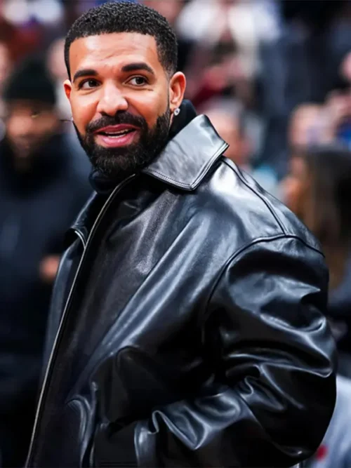 Warriors Game Drake Leather Jacket