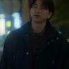 Han Jeong-won The Trunk Black Coat