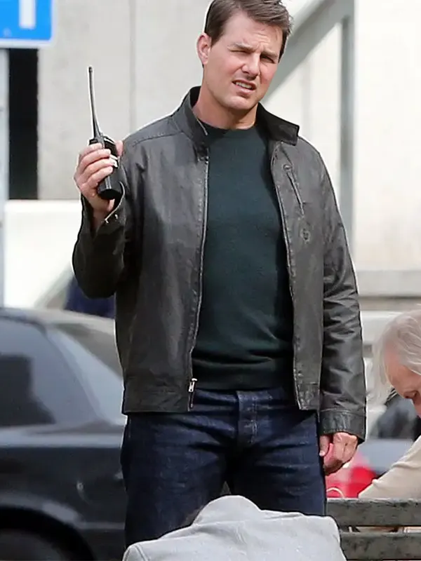 Jack Reacher Tom Cruise Leather Jacket