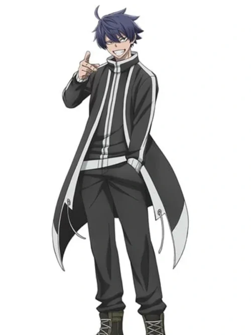 Jin Kougasaki Tougen Anki Dark Demon of Paradise Coat