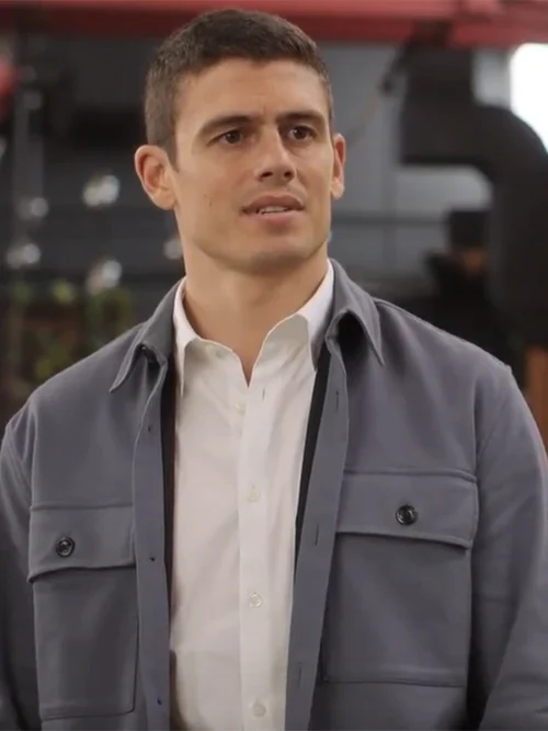 Laid S01 Isaac Grey Cotton Jacket