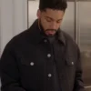 Michael Evans Behling All American Black Wool Jacket
