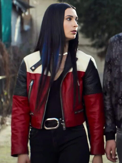 Subteran S01 Crisi Multicolor Leather Jacket