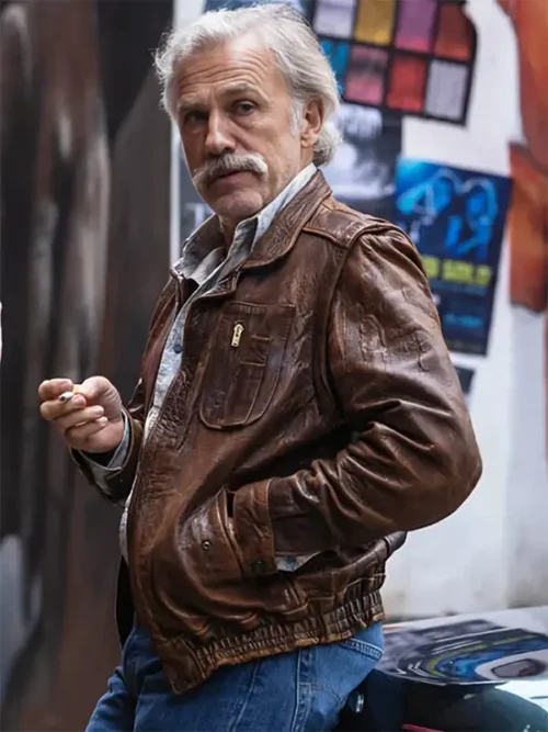 The Night Agent Christoph Waltz Jacket