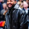 Golden State Warriors Game Drake Leather Jacket