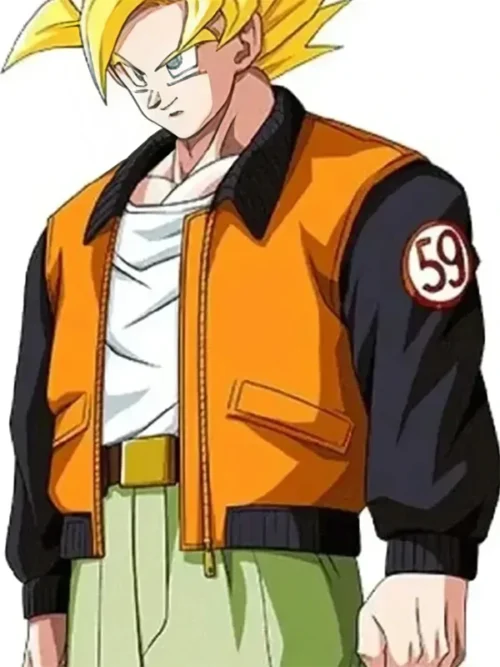 Son Goku 59 Dragon Ball z Bomber Jacket