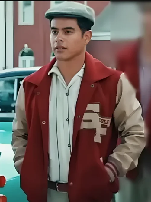 Julian Works The Long Game Varsity Bomber Jacket