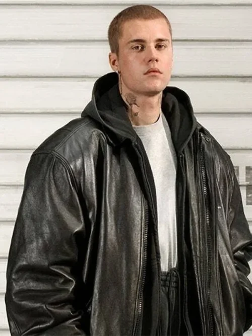 Justin Bieber Black Jacket
