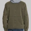 New York City Luigi Mangione Cotton Green Hooded Jacket