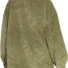 Women Oversized Corduroy Sherpa Jacket