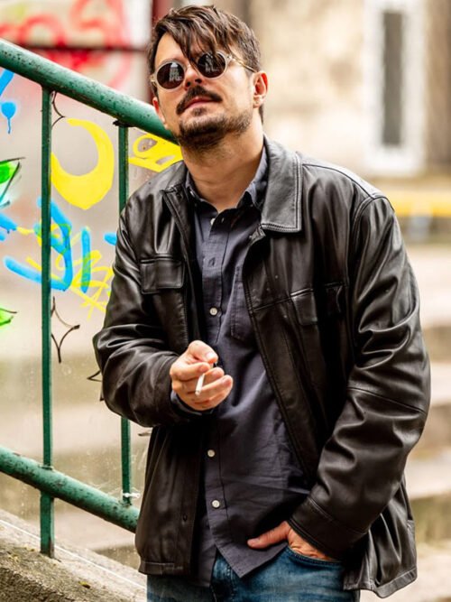 Jan Sienkiewicz Screw Mickiewicz Leather Jacket