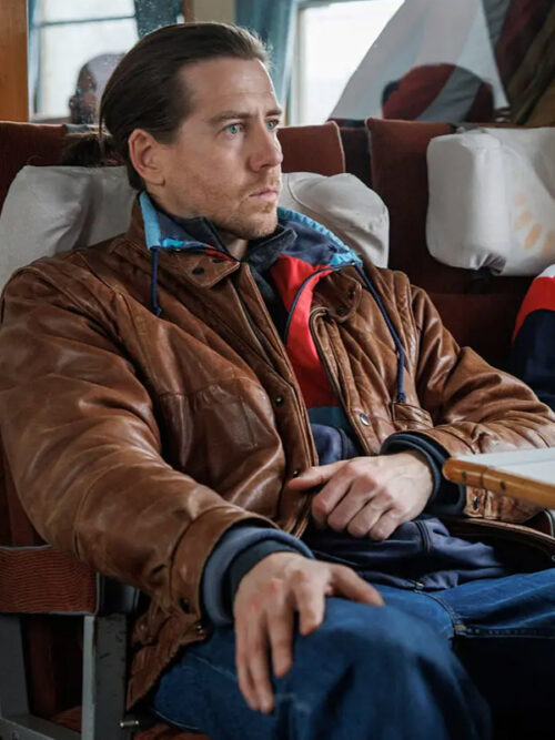 Blindspar Magnus Lyng Brown Leather Jacket