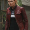 Once Upon a Time Emma Swan-Leather Jacket.