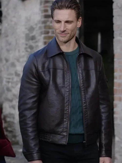 Johnny Payne The Reluctant Royal Black Leather Jacket
