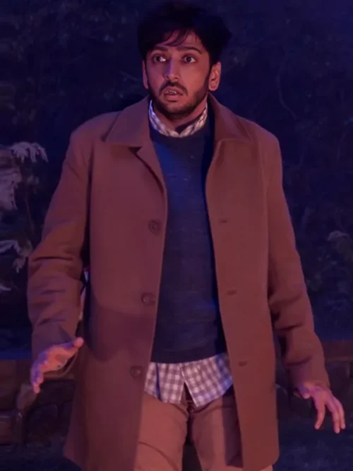Nik Dodani The Parenting Brown Wool Coat