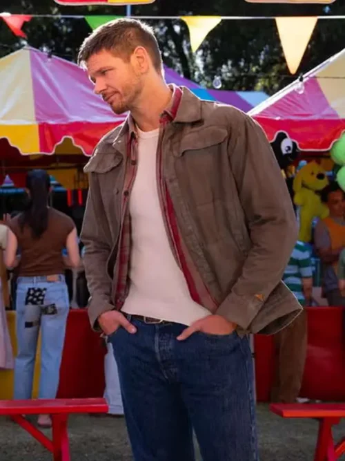 Paradise Jon Beavers Grey Cotton Jacket