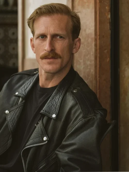 When No One Sees Us Andrew Taylor Leather Jacket