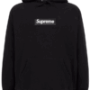 Black Casual Supreme Hoodie