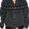 Carhartt Aztec Grey Bomber Jacket
