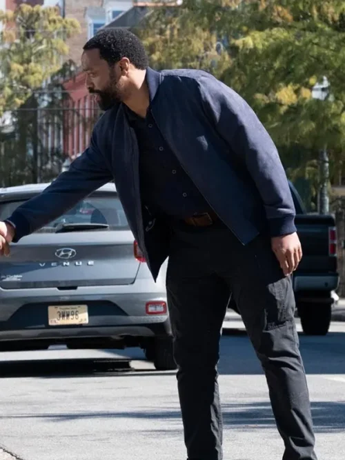 Chiwetel Ejiofor The Life Of Chuck Blue Bomber Jacket