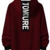Today Print Red Hoodie