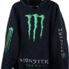 Exclusive Oversized Black Monster Energy Hoodie