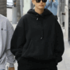 Hailey Bieber Black Hoodie