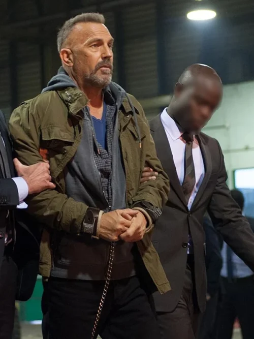 Kevin Costner Criminal Brown Jacket