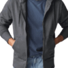 Blue Stylish Zipper Hoodie