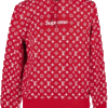 Red Stylish Louis Vuitton Hoodie
