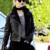 Rosie Huntington-Black Biker Jacket
