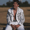 Oliver Quick Saltburn 2023 Barry Keoghan Green Jacket