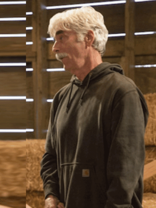 Sam Elliott TV-Series The Ranch Green Hoodie