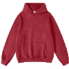 Red 2025 Casual Hoodie