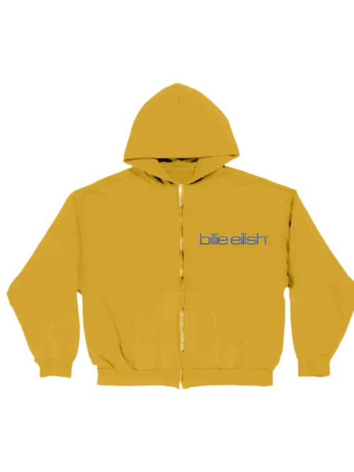 Buy Billie Eilish Hit Me The Tour Yellow Hoodie