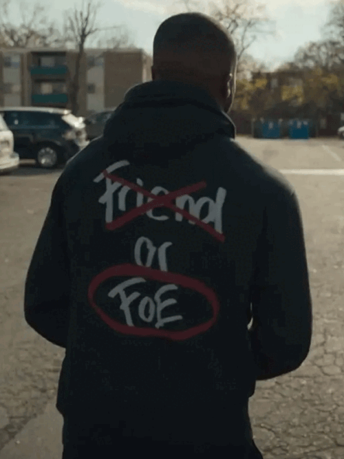 Frances Tiafoe Black Hoodie