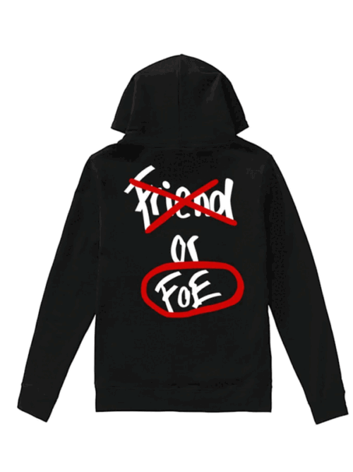 Break Frances Tiafoe Tiafoe Black Hoodie