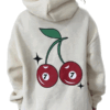 Buy Womens Graphic White Hoodie