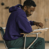 Shop Sing Sing Purple Hoodie