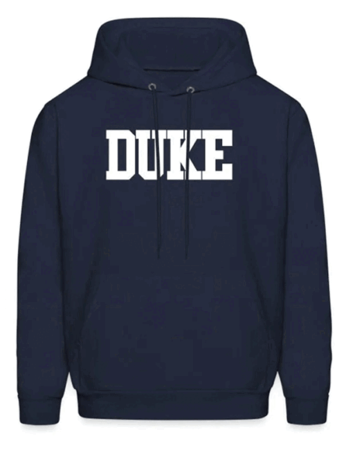 Shop Duke Graphic Blue Hoodie