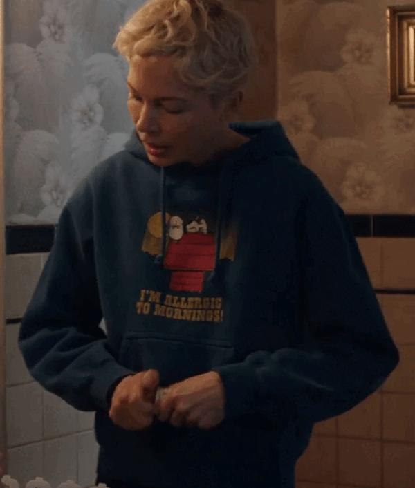 Dying for Sex Blue Hoodie