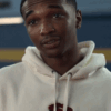Isaiah R. Hill Jace Carson White Hoodie