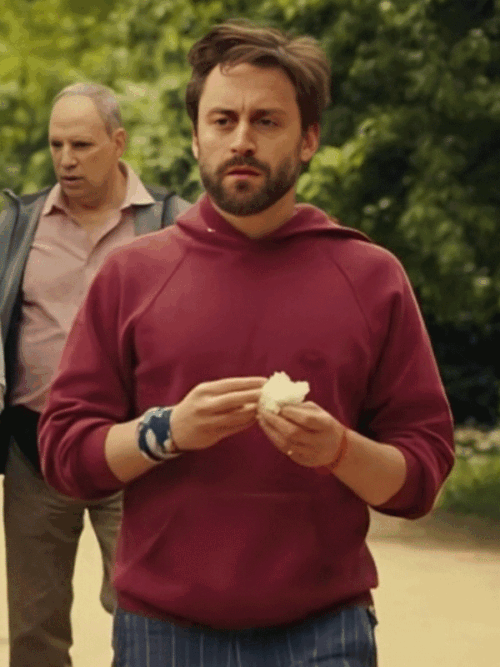 Buy A Real Pain Kieran Culkin Maroon Hoodie
