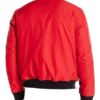 Buy NBA Playoffs Game Steph Curry Red Jacket