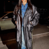 Shop Los Angeles Rihanna Leather Coat