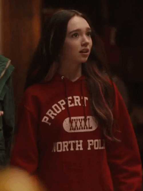 Ruby Jay Property Of North Pole Red Hoodie