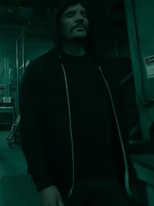 Snowfall Gustavo Black Hoodie